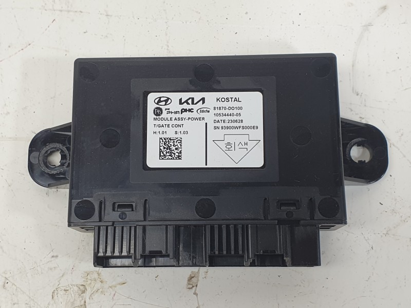 Recambio de modulo electronico para kia ev9 100 gt-line awd referencia OEM IAM  81870DO100 