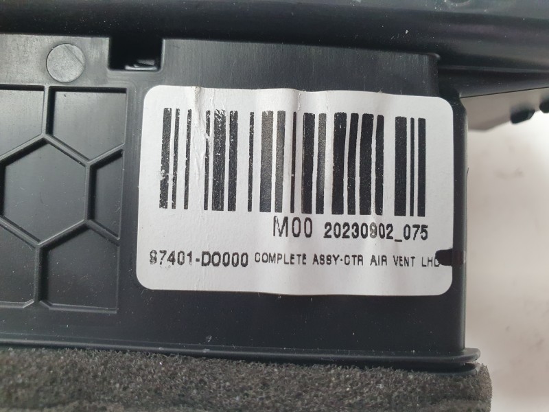 Recambio de aireador central para kia ev9 100 gt-line awd referencia OEM IAM  97401DO000 