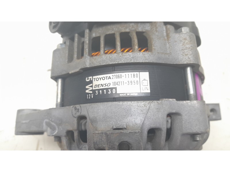 Recambio de alternador para toyota land cruiser prado (_j15_) 2.8 d-4d (gdj155, gdj150) referencia OEM IAM 1042113950 2706011180
