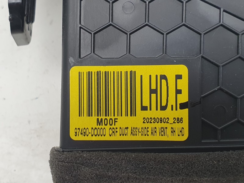 Recambio de aireador derecho para kia ev9 100 gt-line awd referencia OEM IAM  97490DO000 
