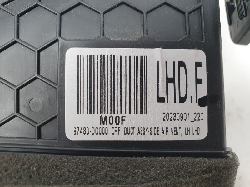 Recambio de aireador izquierdo para kia ev9 100 gt-line awd referencia OEM IAM  97480DO000 