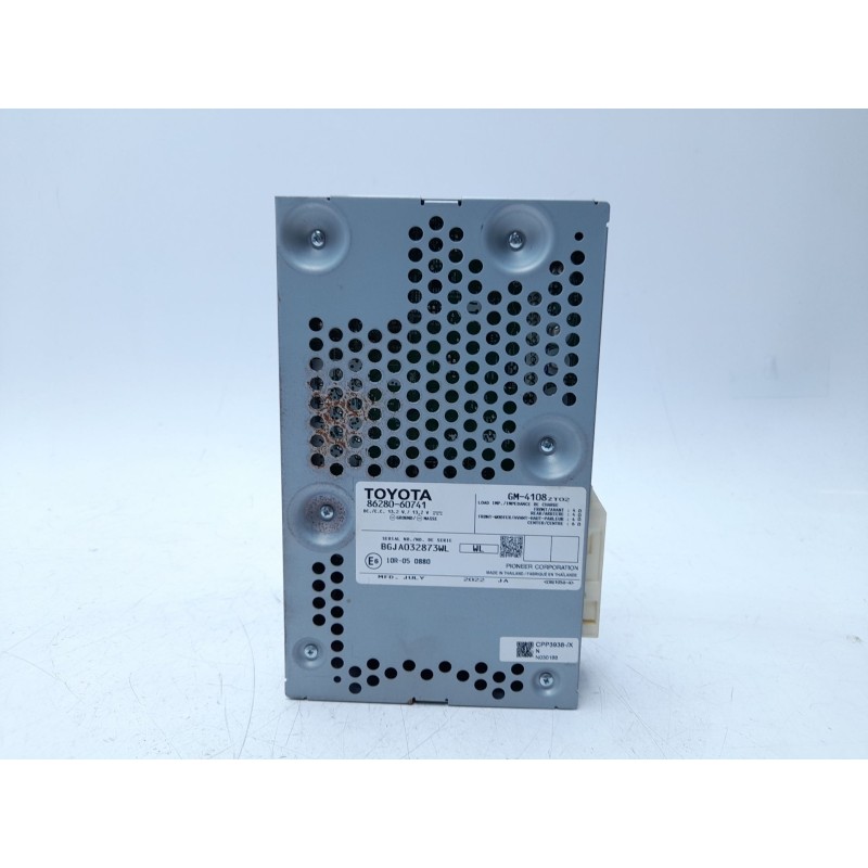 Recambio de amplificador de sonido para toyota land cruiser prado (_j15_) 2.8 d-4d (gdj155, gdj150) referencia OEM IAM  86280607