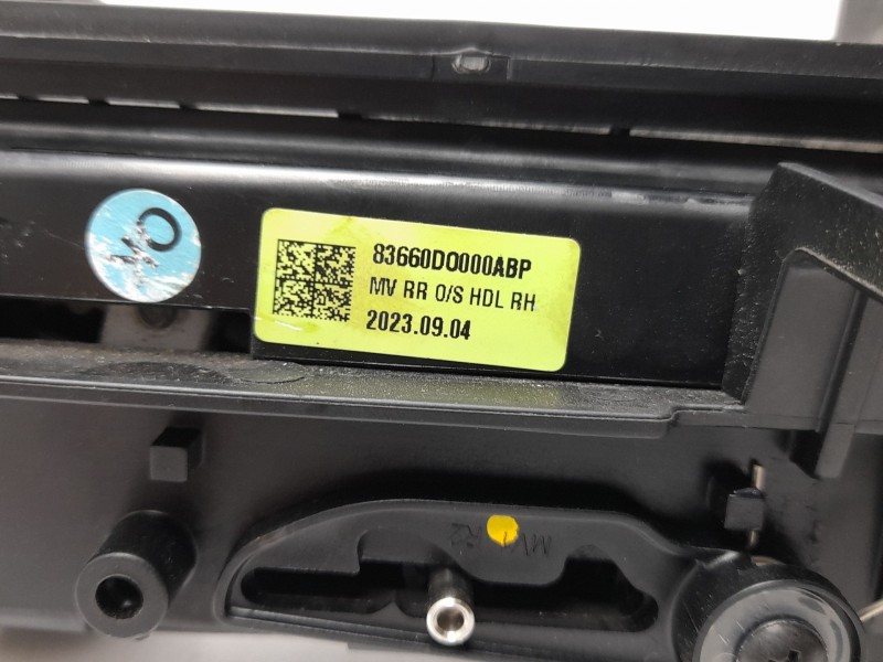 Recambio de maneta exterior trasera derecha para kia ev9 100 gt-line awd referencia OEM IAM  83660DO000ABP 