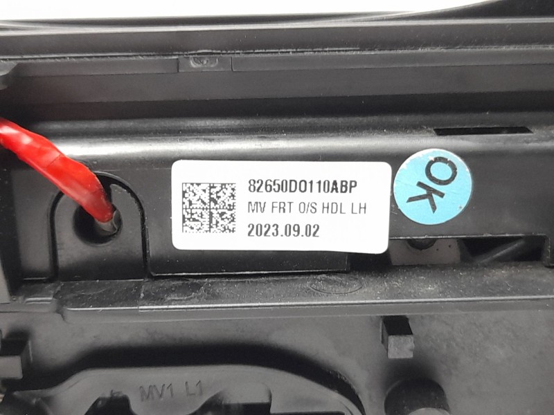 Recambio de maneta exterior delantera izquierda para kia ev9 100 gt-line awd referencia OEM IAM  82650DO110ABP 