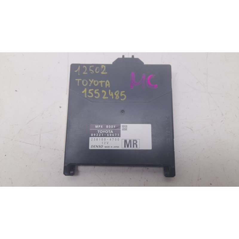 Recambio de modulo electronico para toyota land cruiser prado (_j15_) 2.8 d-4d (gdj155, gdj150) referencia OEM IAM 2381004700 89