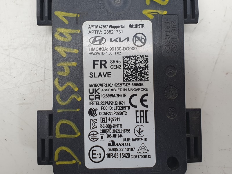 Recambio de modulo electronico para kia ev9 100 gt-line awd referencia OEM IAM  99130DO000 