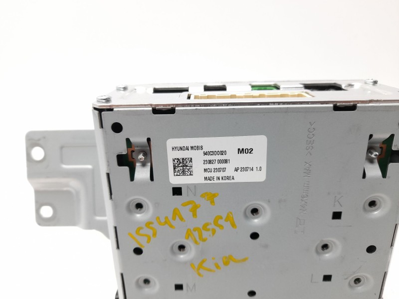 Recambio de modulo electronico para kia ev9 100 gt-line awd referencia OEM IAM  940C3DO020 