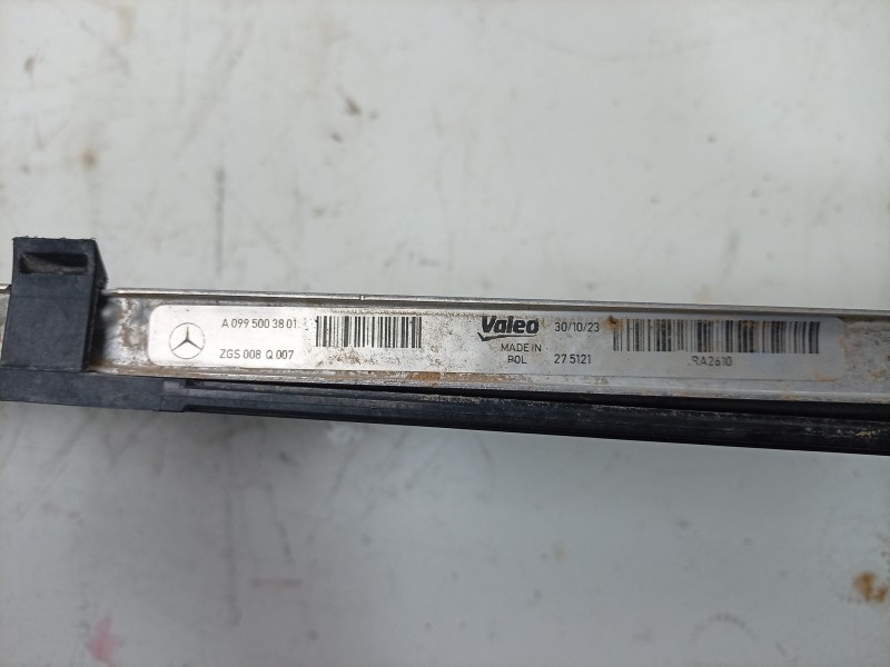 Recambio de radiador agua para mercedes-benz cle cle 220d referencia OEM IAM 275121 A0995003801 
