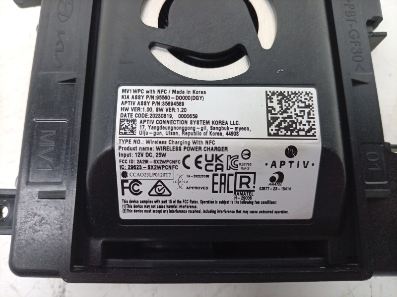 Recambio de modulo electronico para kia ev9 100 gt-line awd referencia OEM IAM  95560DO000 