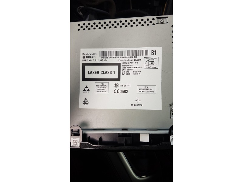 Recambio de sistema navegacion gps para nissan qashqai (j11) 1.6 dci turbodiesel cat referencia OEM IAM 259154ET4A  