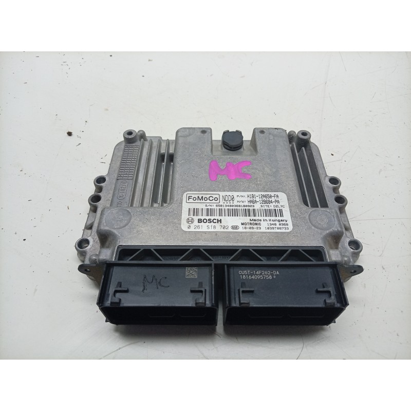 Recambio de centralita motor uce para ford fiesta vii (hj, hf) 1.0 ecoboost referencia OEM IAM 0261S18702 H1B112A650FA 