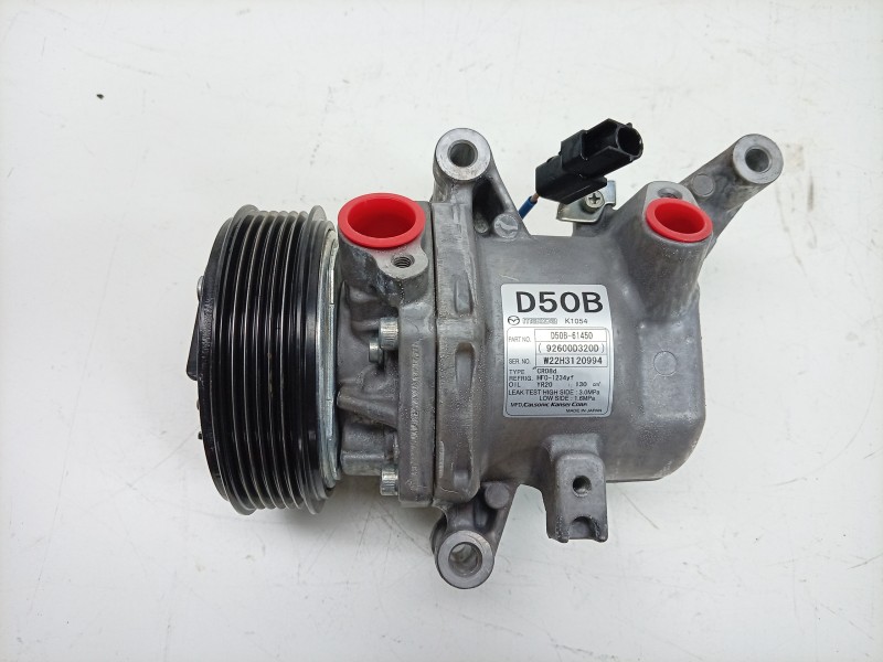 Recambio de compresor aire acondicionado para mazda 2 hatchback (dl, dj) 1.5 skyactiv-g referencia OEM IAM  D50B61450 