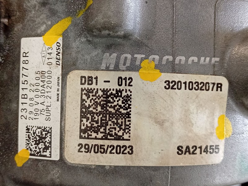 Recambio de caja cambios para nissan juke (f16_) 1.6 hybrid referencia OEM IAM  231B15778R 