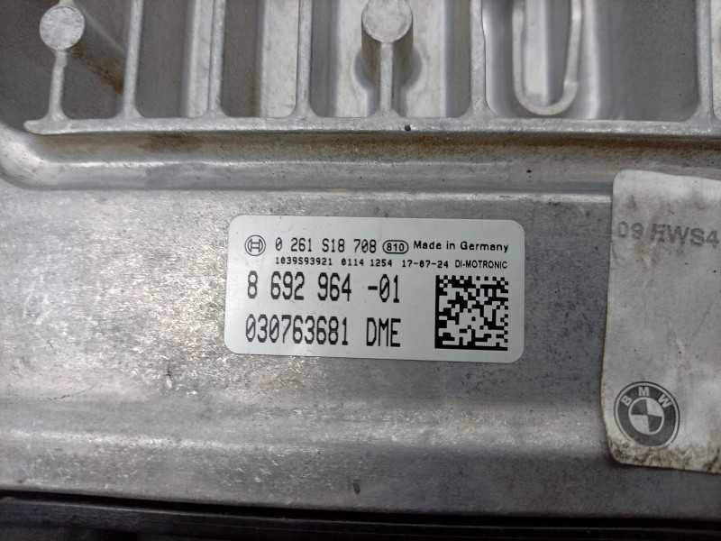 Recambio de centralita motor uce para bmw 3 (f30, f80) 340 i xdrive referencia OEM IAM  12148692964 