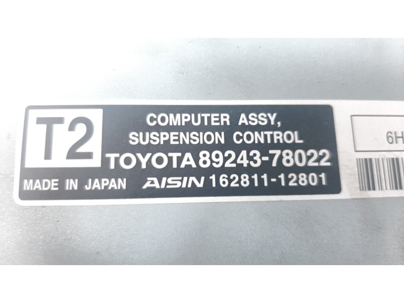 Recambio de modulo electronico para lexus nx 2.5 16v cat (híbrido) referencia OEM IAM 8924378022  