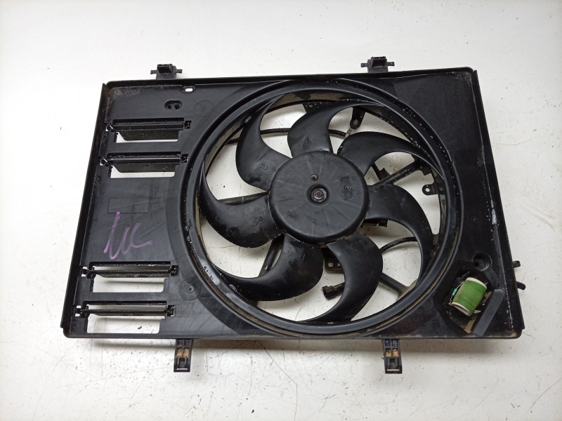 Recambio de electroventilador para ford fiesta vii (hj, hf) 1.0 ecoboost referencia OEM IAM  H1BG8C607AC RAF210012LK/RAF210612LK