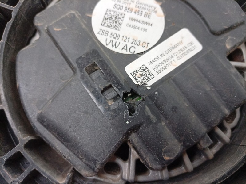 Recambio de electroventilador para volkswagen passat b8 (3g2, cb2) 2.0 tdi referencia OEM IAM 5WA121203G 5WA121203G 470011/47950
