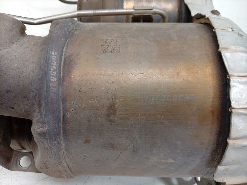Recambio de filtro de particulas para volkswagen passat b8 (3g2, cb2) 2.0 tdi referencia OEM IAM 04L131723CT 04L131602PV 