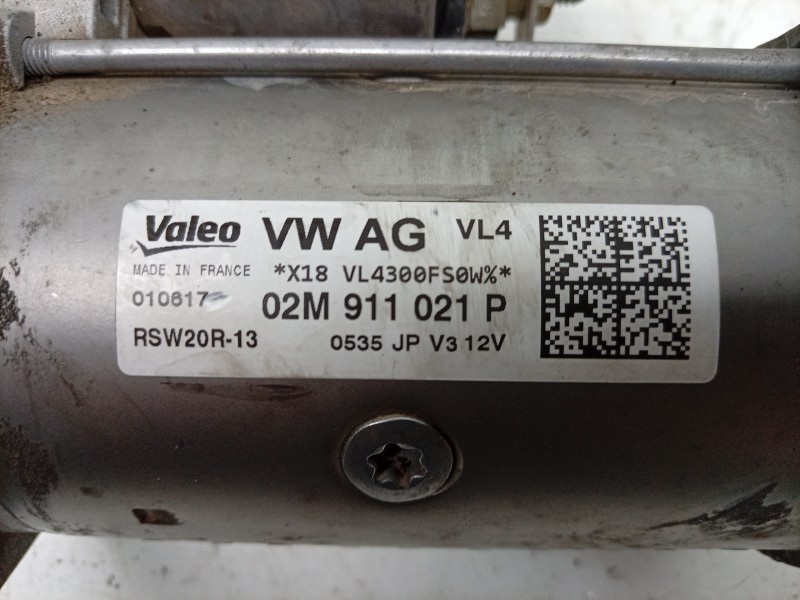 Recambio de motor arranque para volkswagen passat b8 (3g2, cb2) 2.0 tdi referencia OEM IAM 010617 02M911021P ARF670401HQ/ARF6704