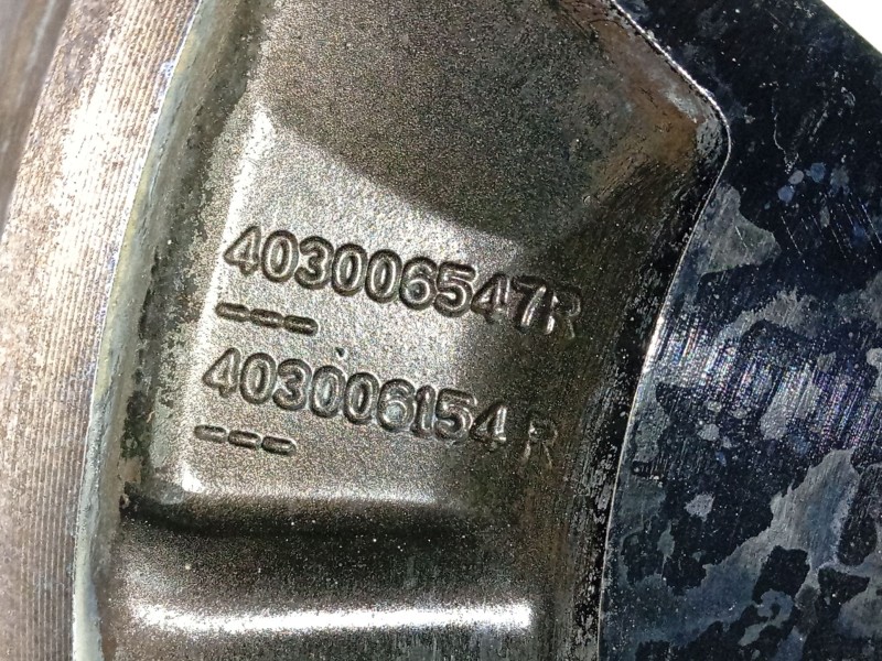 Recambio de llanta para dacia sandero iii 1.0 tce 90 eco-g referencia OEM IAM  403006547R 