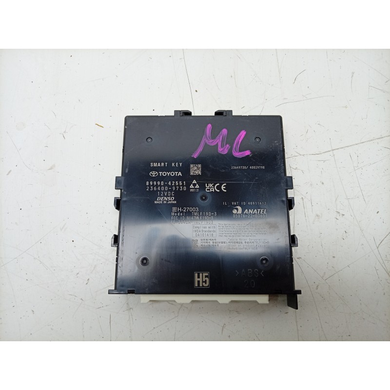 Recambio de modulo electronico para toyota rav 4 v (_a5_, _h5_) 2.5 hybrid awd (axap54) referencia OEM IAM 2364009730 8999042551