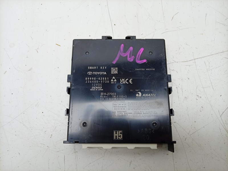 Recambio de modulo electronico para toyota rav 4 v (_a5_, _h5_) 2.5 hybrid awd (axap54) referencia OEM IAM 2364009730 8999042551