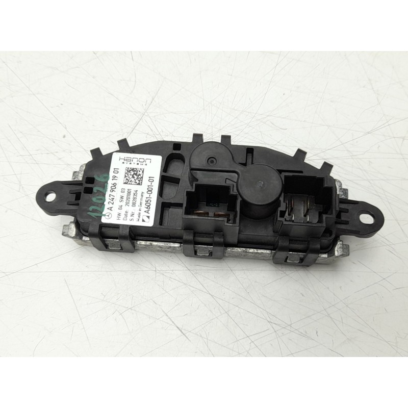 Recambio de resistencia calefaccion para mercedes-benz cla-klasse (bm 118) cla 250 e (118.385) referencia OEM IAM  A2479061901 