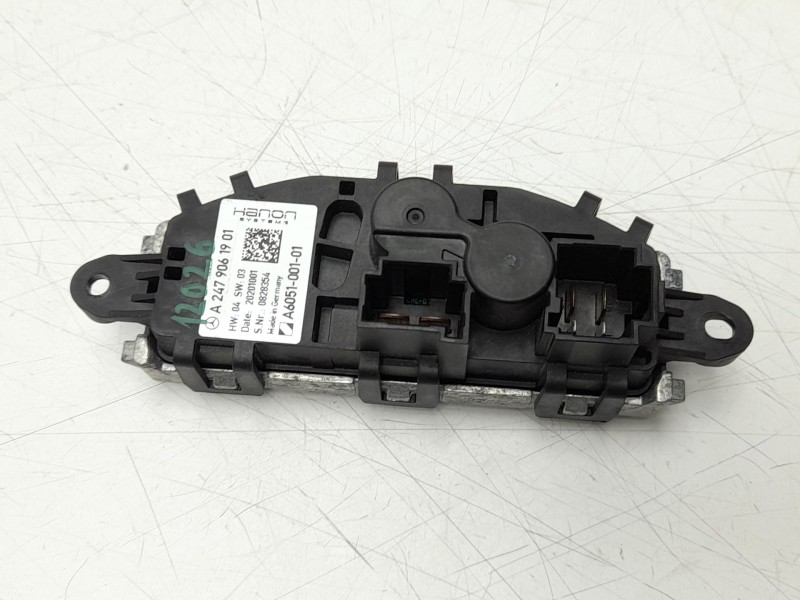 Recambio de resistencia calefaccion para mercedes-benz cla-klasse (bm 118) cla 250 e (118.385) referencia OEM IAM  A2479061901 