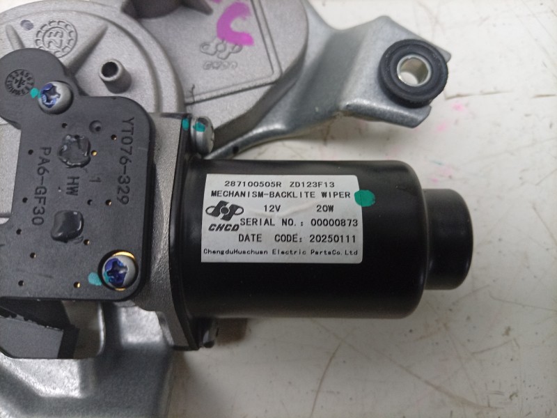 Recambio de motor limpia trasero para dacia spring referencia OEM IAM ZD123F13 287100505R 
