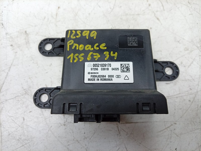 Recambio de modulo electronico para toyota proace max referencia OEM IAM 00521839170 F00HJ02684 