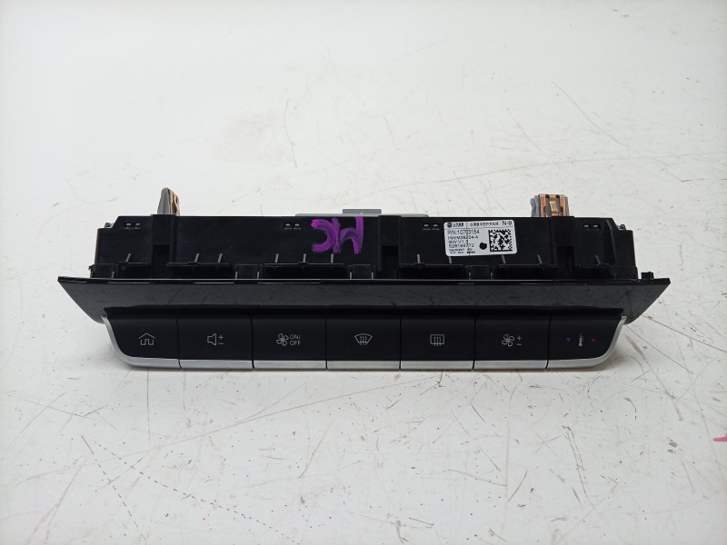Recambio de mando climatizador para mg zs suv (azs1) 1.5 vti referencia OEM IAM  10703154 