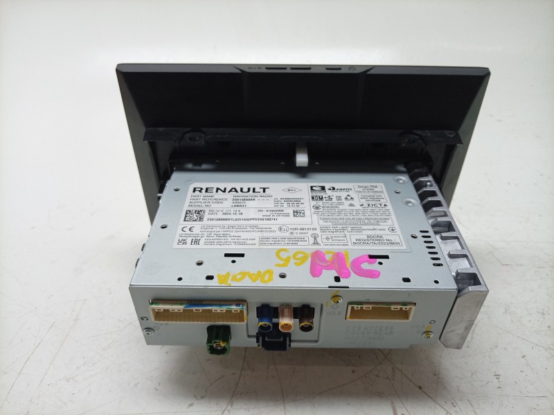 Recambio de sistema navegacion gps para dacia spring referencia OEM IAM  259158988R 