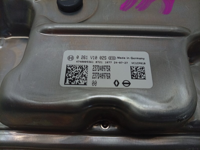 Recambio de centralita motor uce para dacia spring referencia OEM IAM 0261V1002S 237D40975R 