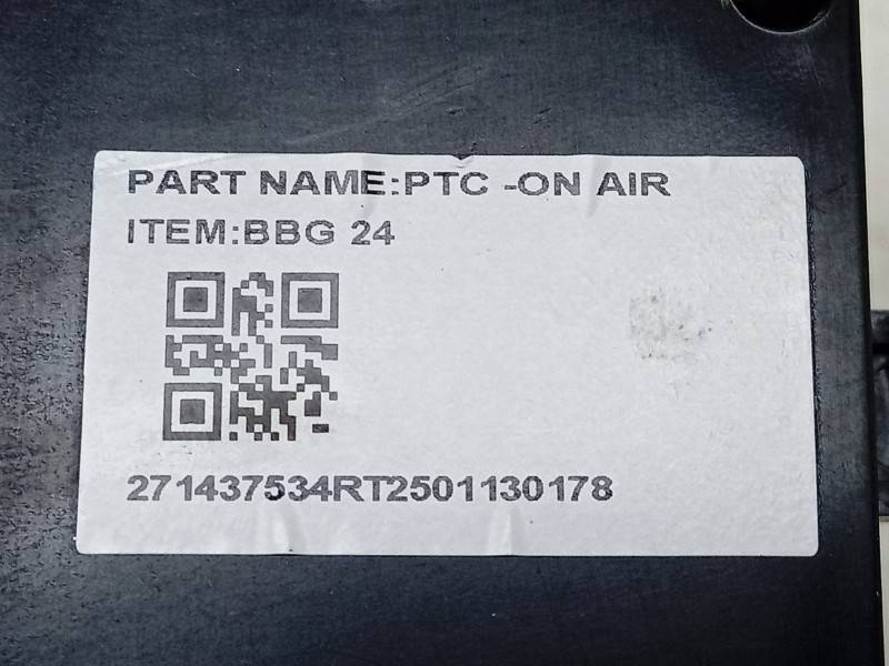 Recambio de resistencia calefaccion para dacia spring referencia OEM IAM  271437534R 
