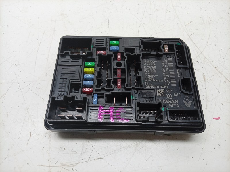 Recambio de caja reles / fusibles para dacia spring referencia OEM IAM 284B70754R  