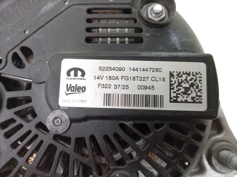Recambio de alternador para toyota proace max referencia OEM IAM  SU001B9464 