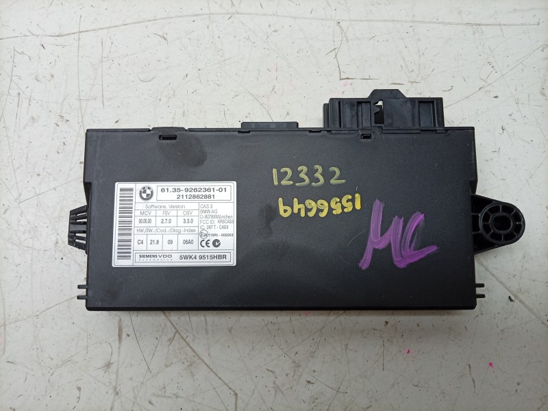 Recambio de modulo electronico para bmw x1 (e84) sdrive 18 d referencia OEM IAM 5WK9515HBR 61359262361 