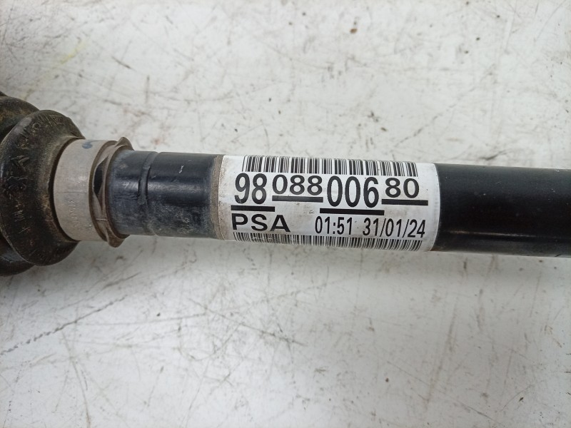Recambio de transmision delantera izquierda para opel crossland x / crossland (p17, p2qo) 1.2 (75) referencia OEM IAM  980880068