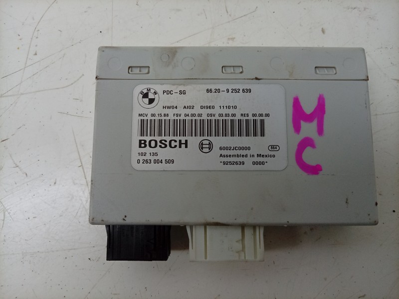 Recambio de modulo electronico para bmw x1 (e84) sdrive 18 d referencia OEM IAM 0263004509 66209252639 