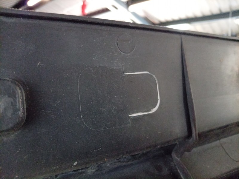 Recambio de faldon lateral para ford transit courier b460 furgoneta/monovolumen 1.5 tdci referencia OEM IAM  ET7610155A 