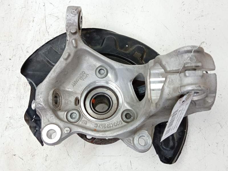 Recambio de mangueta delantera izquierda para volkswagen t-roc (a11, d11) 1.0 tsi referencia OEM IAM  5Q0407257C 
