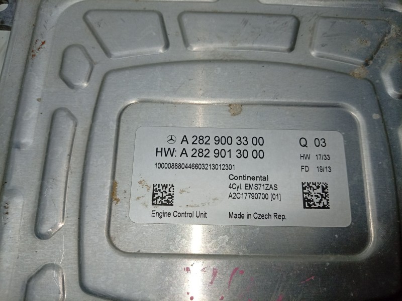 Recambio de centralita motor uce para mercedes-benz b-klasse (bm 247) b 180 referencia OEM IAM A2C17790700 2829003300 