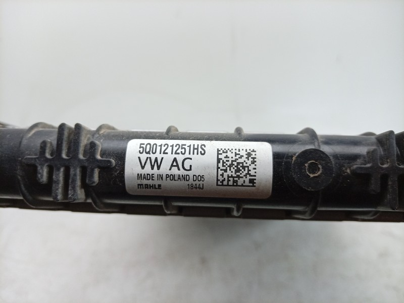 Recambio de radiador agua para audi q2 (gab, gag) 30 tdi referencia OEM IAM  5Q0121251HS AD324R002/58453/58453A