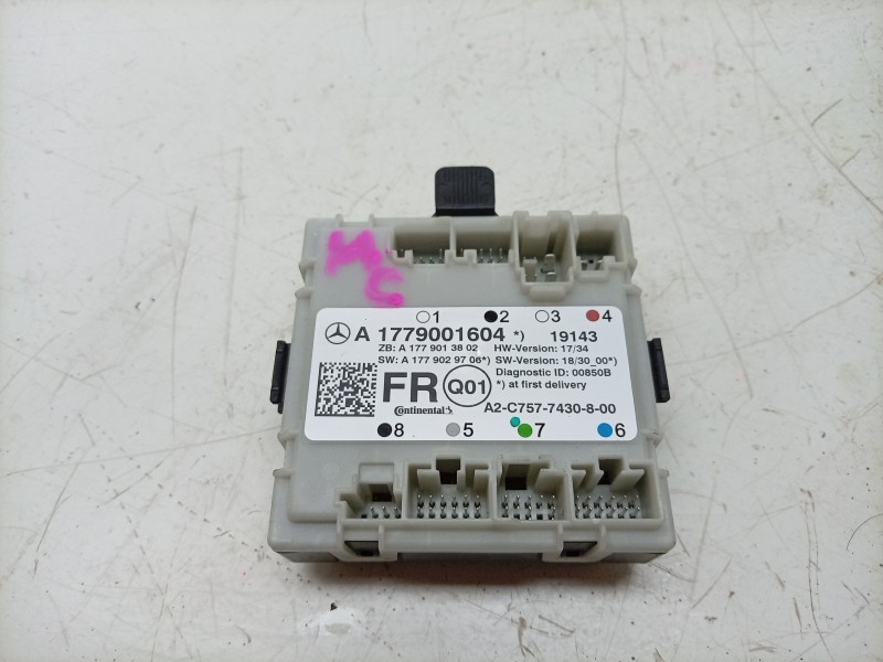 Recambio de modulo confort para mercedes-benz b-klasse (bm 247) b 180 referencia OEM IAM A2C7577430800 A1779001604 
