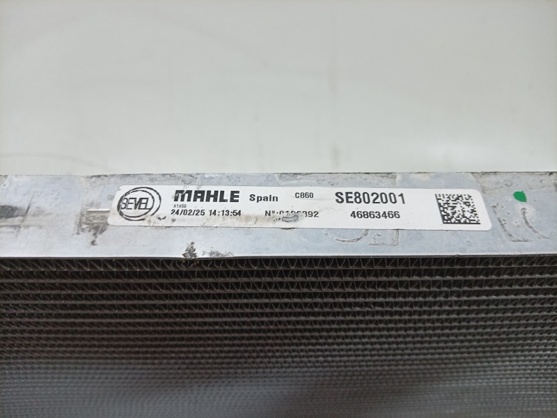 Recambio de radiador agua para toyota proace max referencia OEM IAM  1699077080 