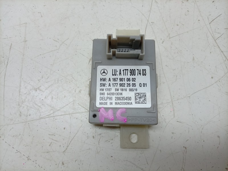 Recambio de modulo electronico para mercedes-benz b-klasse (bm 247) b 180 referencia OEM IAM 28635450 A1779007403 