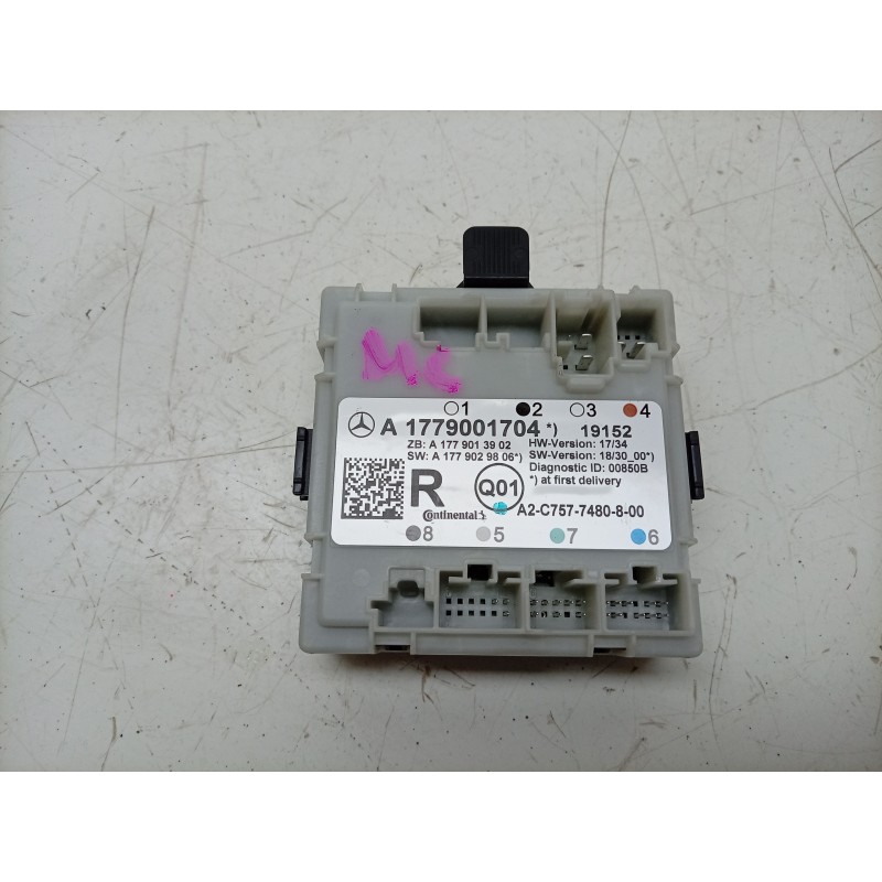 Recambio de modulo confort para mercedes-benz b-klasse (bm 247) b 180 referencia OEM IAM A2C7577480800 A1779001704 