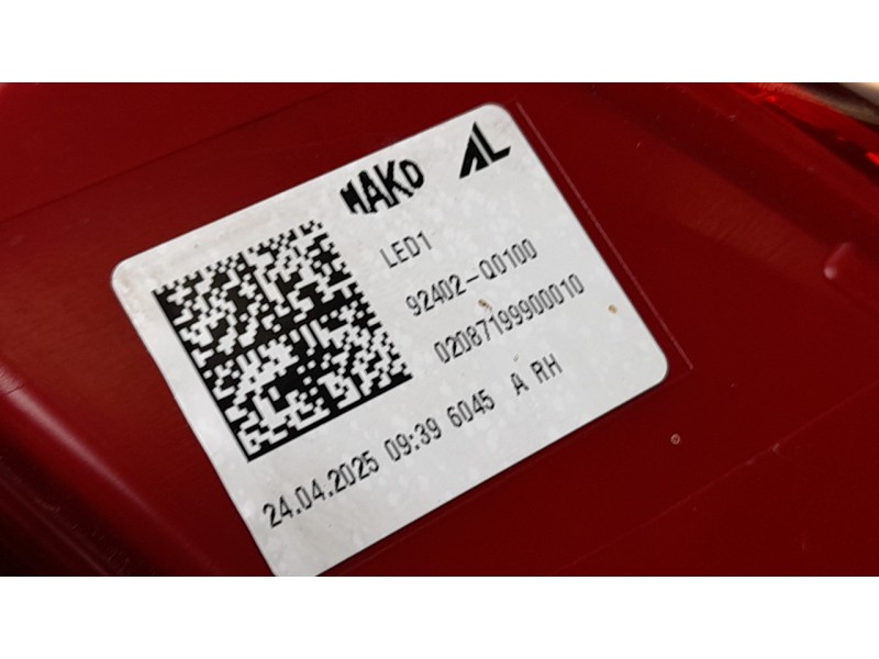 Recambio de piloto trasero derecho para hyundai i20 iii (bc3, bi3) 1.0 t-gdi hybrid 48v referencia OEM IAM  92402Q0100 