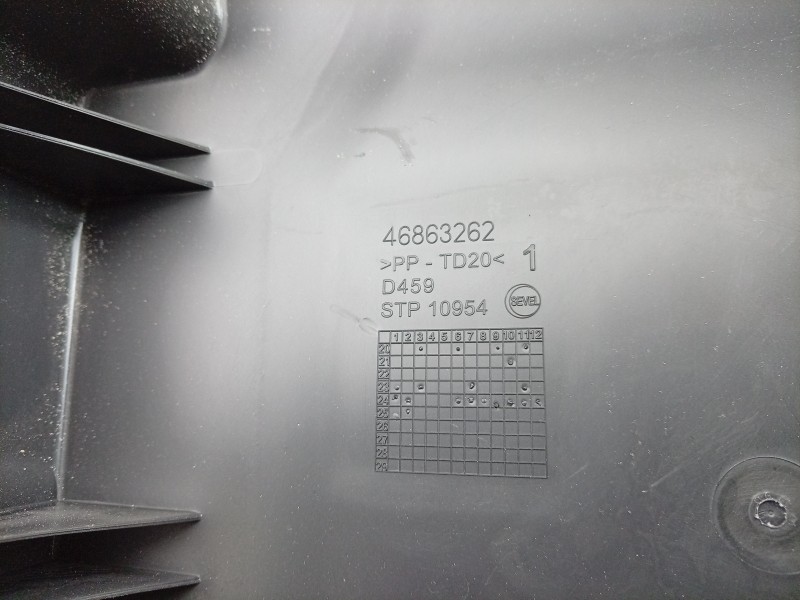Recambio de moldura para toyota proace max referencia OEM IAM  46863262 