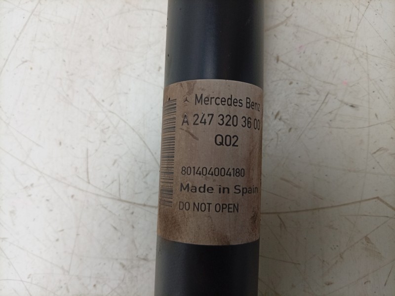 Recambio de amortiguador trasero izquierdo para mercedes-benz b-klasse (bm 247) b 180 referencia OEM IAM  A2473203600 